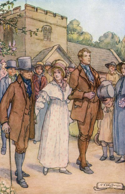 Silas Marnerのイラスト 作： Mary V. Wheelhouse